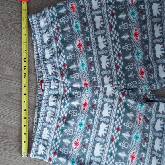 Wonder Shop Christmas pj xl grey green red - Picture 9 of 11